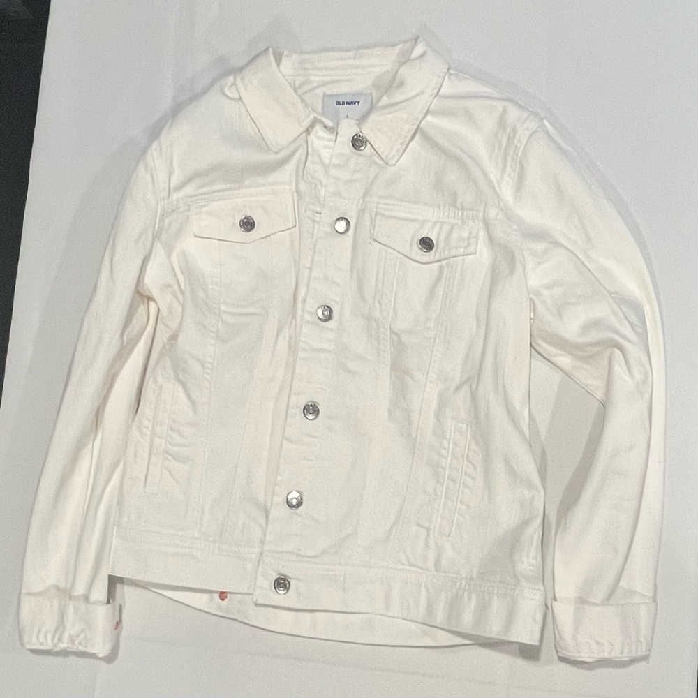 White Jean jacket